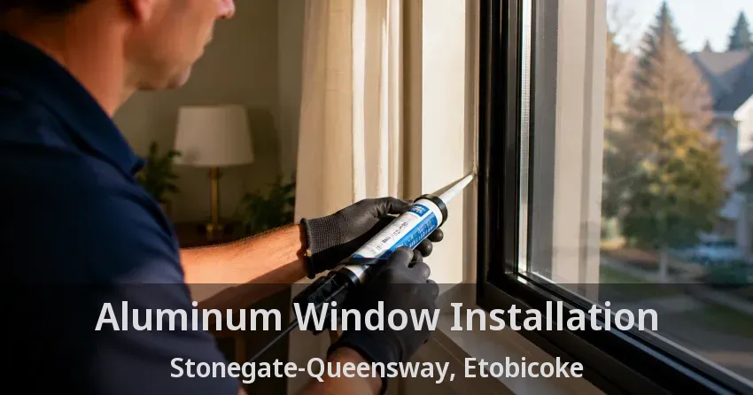 Aluminum Window Installation Stonegate-Queensway, Etobicoke - ON