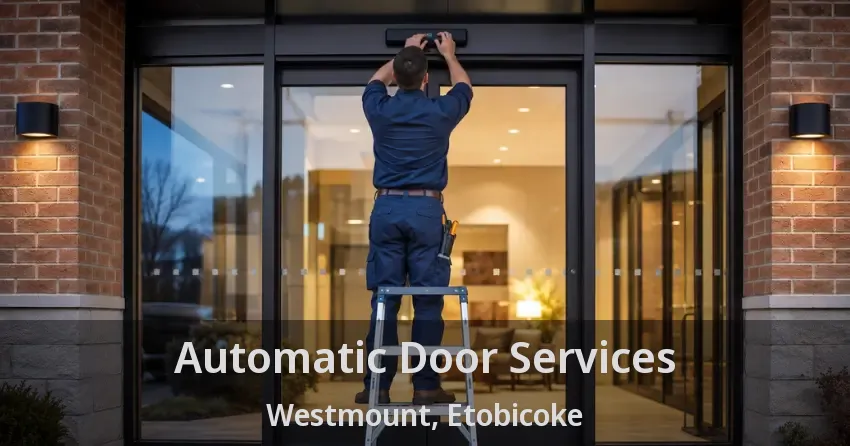 Automatic Door Services Westmount, Etobicoke - ON