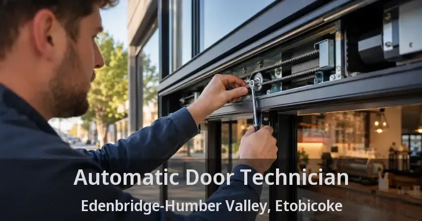 Automatic Door Technician Edenbridge-Humber Valley, Etobicoke - ON