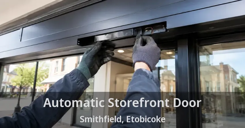 Automatic Storefront Door Smithfield, Etobicoke - ON