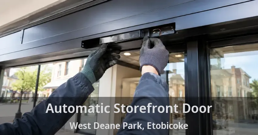 Automatic Storefront Door West Deane Park, Etobicoke - ON