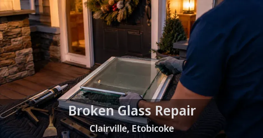 Broken Glass Repair Clairville, Etobicoke - ON