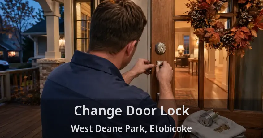 Change Door Lock West Deane Park, Etobicoke - ON