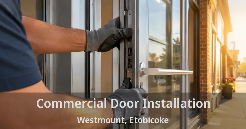 Commercial Door Installation Westmount, Etobicoke - ON