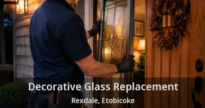 Decorative Glass Replacement Rexdale, Etobicoke - ON