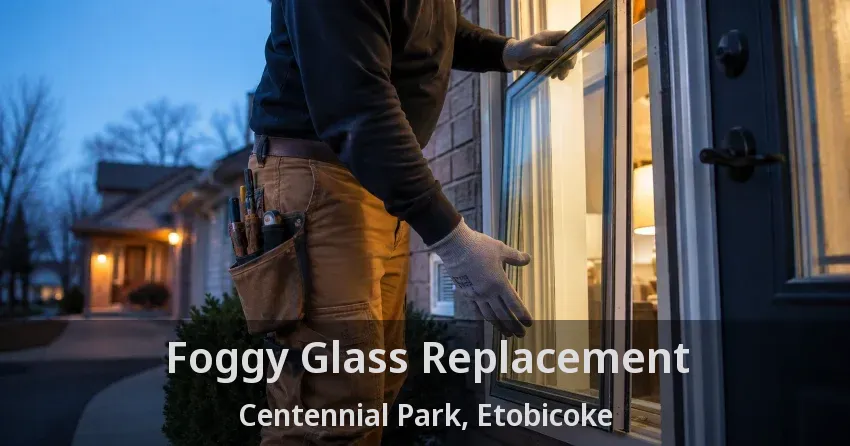 Foggy Glass Replacement Centennial Park, Etobicoke - ON