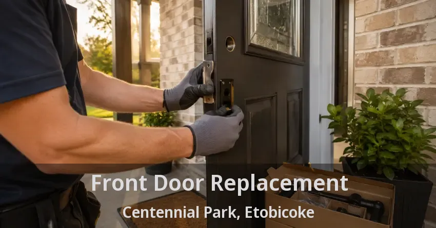 Front Door Replacement Centennial Park, Etobicoke - ON