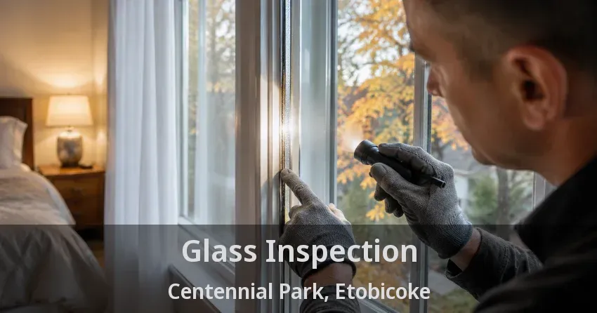 Glass Inspection Centennial Park, Etobicoke - ON
