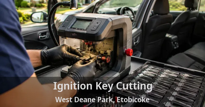 Ignition Key Cutting West Deane Park, Etobicoke - ON