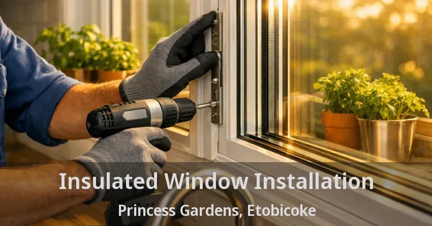 Insulated Window Installation Princess Gardens, Etobicoke - ON