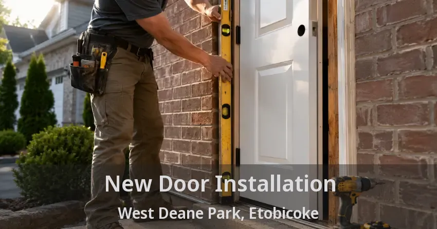 New Door Installation West Deane Park, Etobicoke - ON