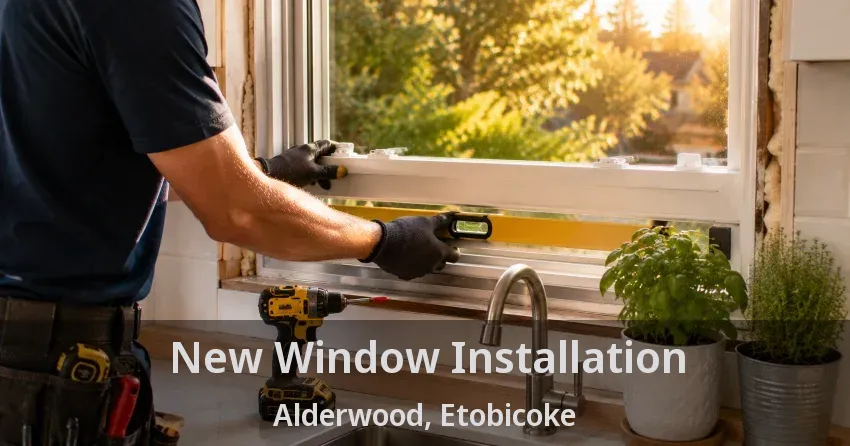 New Window Installation Alderwood, Etobicoke - ON