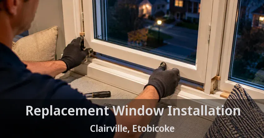 Replacement Window Installation Clairville, Etobicoke - ON
