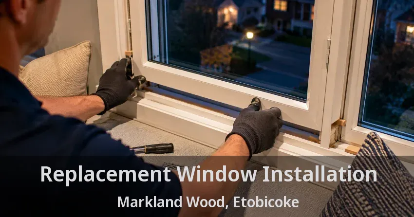 Replacement Window Installation Markland Wood, Etobicoke - ON