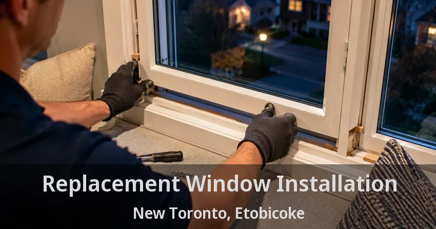 Replacement Window Installation New Toronto, Etobicoke - ON