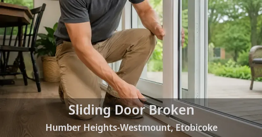 Sliding Door Broken Humber Heights-Westmount, Etobicoke - ON