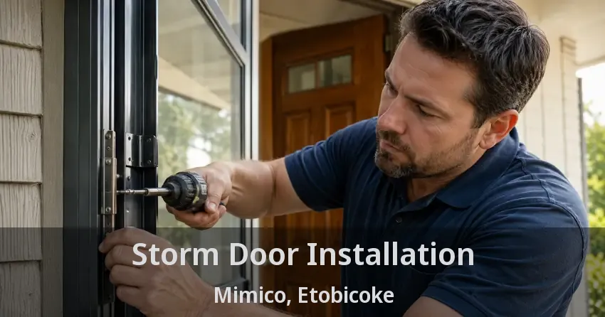 Storm Door Installation Mimico, Etobicoke - ON