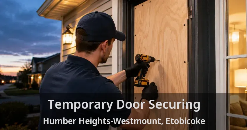 Temporary Door Securing Humber Heights-Westmount, Etobicoke - ON