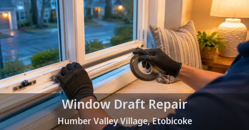 Window Draft Repair Humber Valley Village, Etobicoke - ON