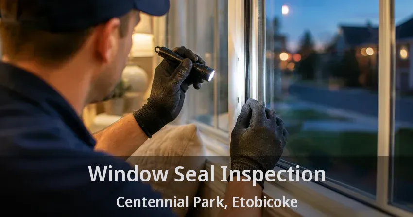 Window Seal Inspection Centennial Park, Etobicoke - ON