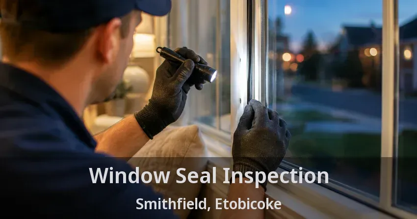 Window Seal Inspection Smithfield, Etobicoke - ON