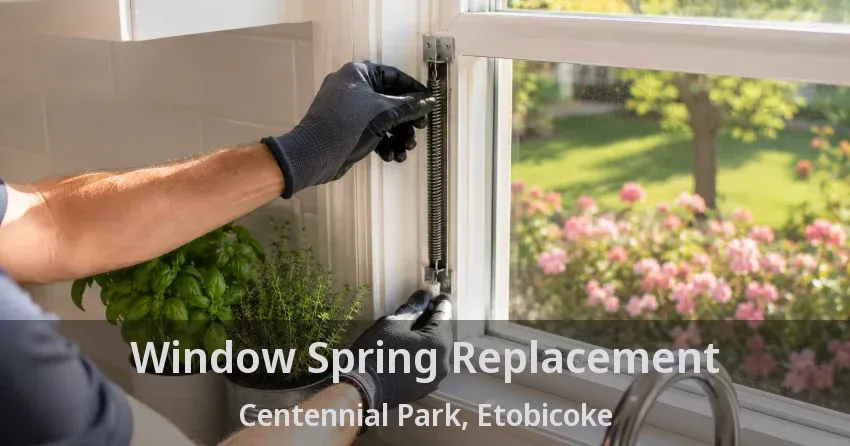 Window Spring Replacement Centennial Park, Etobicoke - ON