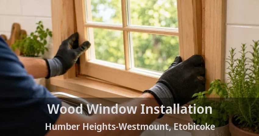 Wood Window Installation Humber Heights-Westmount, Etobicoke - ON
